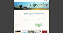 Desktop Screenshot of ekocover.cz